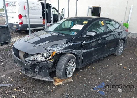 2018 Hyundai Elantra Se из США, поврежденный, VIN KMHD74LF1JU442618